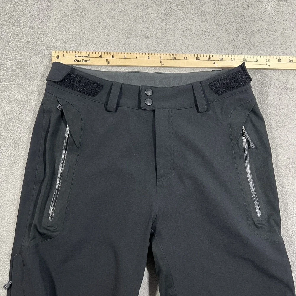 REI E1 Elements Rain Pants Mens 32x32 Black